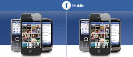 Mobile Facebook - Menu