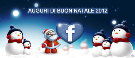 Auguri di Buon Natale su Facebook 2012