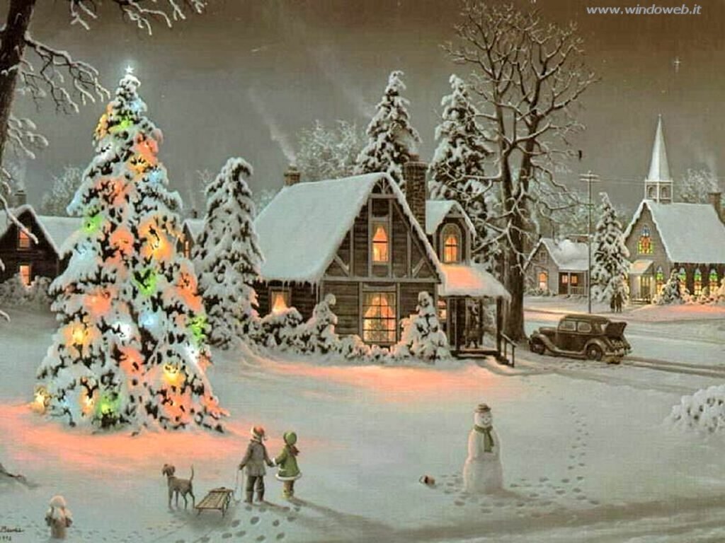 Buon Natale Con La Neve.Immagini Auguri Di Natale Su Facebook Mattia Dell Era