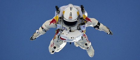 Felix Baumgartner su Facebook