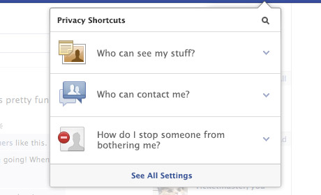 Aggiornamento Privacy Facebook 2013