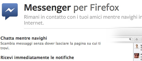 Facebook Messenger per Firefox