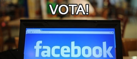 Voto globale relativo alle normative del sito Facebook