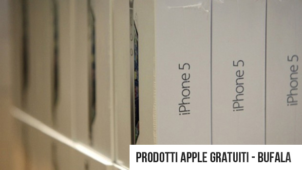 Prodotti Apple Gratuiti su Facebook - BUFALA