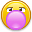 Bubble gum Chat emoticon Facebook