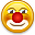 Emoticon Facebook clown