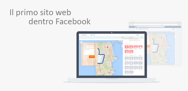 Il primo sito web dentro Facebook