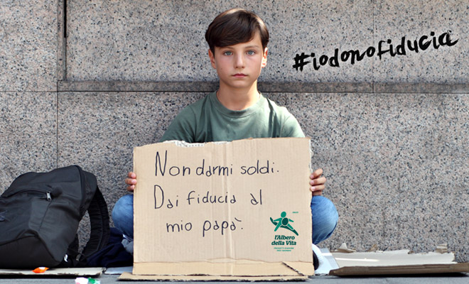 #iodonofiducia – Campagna contro la povertà in Italia